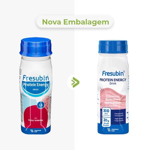 Fresubin Protein Energy Drink Frutas Vermelhas 200ml