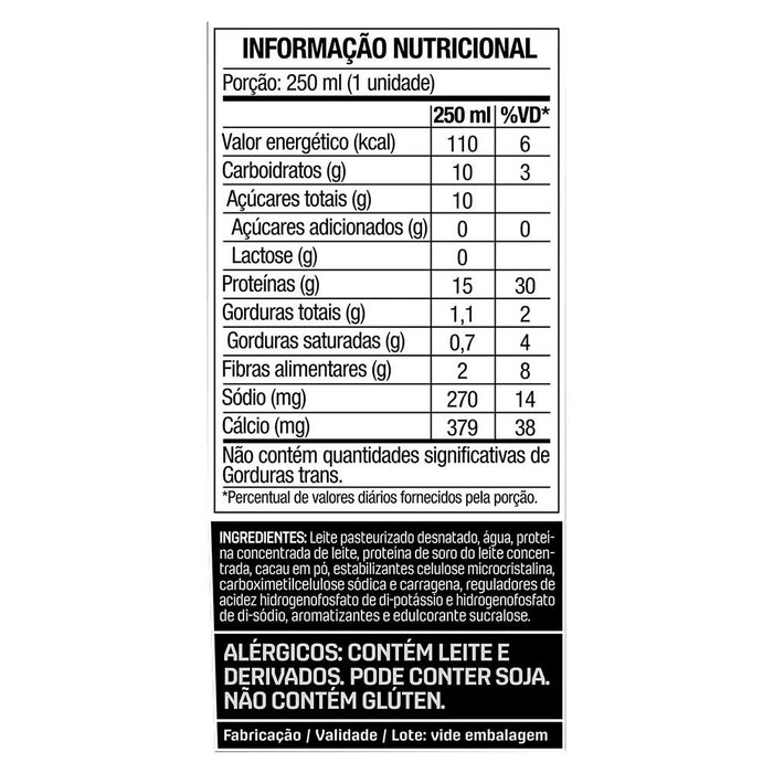Whey Protein Shake Chocolate 250ml - Dux Nutrition