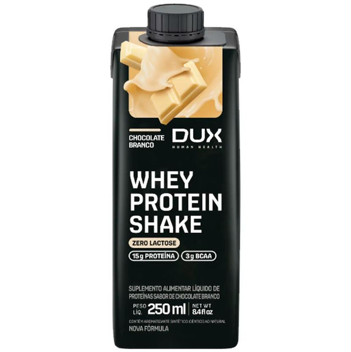 Whey Protein Shake Chocolate Branco 250ml - Dux Nutrition
