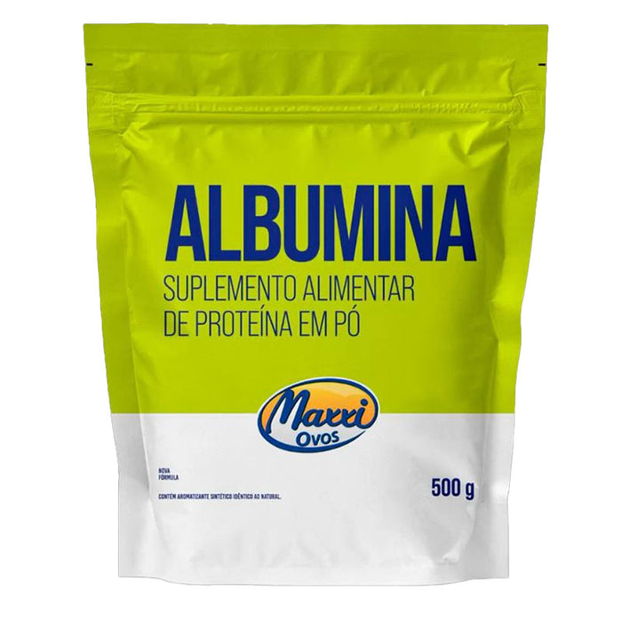 Albumina em Pó 500g - MaxxiOvos