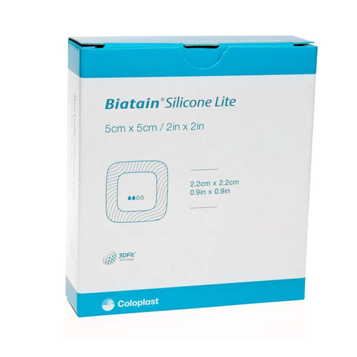 Curativo Biatain Silicone Lite 5x5 Coloplast