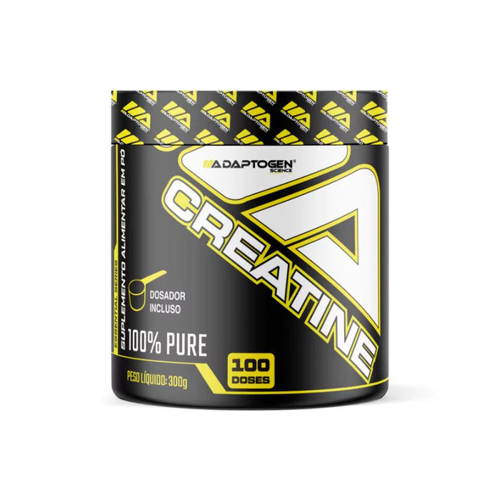 suplemento alimentar creatina pura 300g - adaptogen