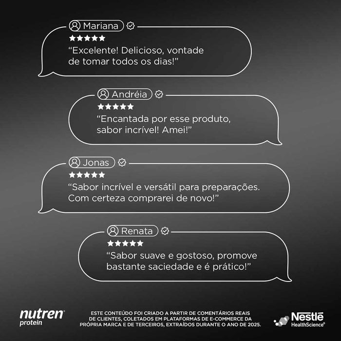 comentários sobre Nutren Protein Chocolate 260ml - Nestlé
