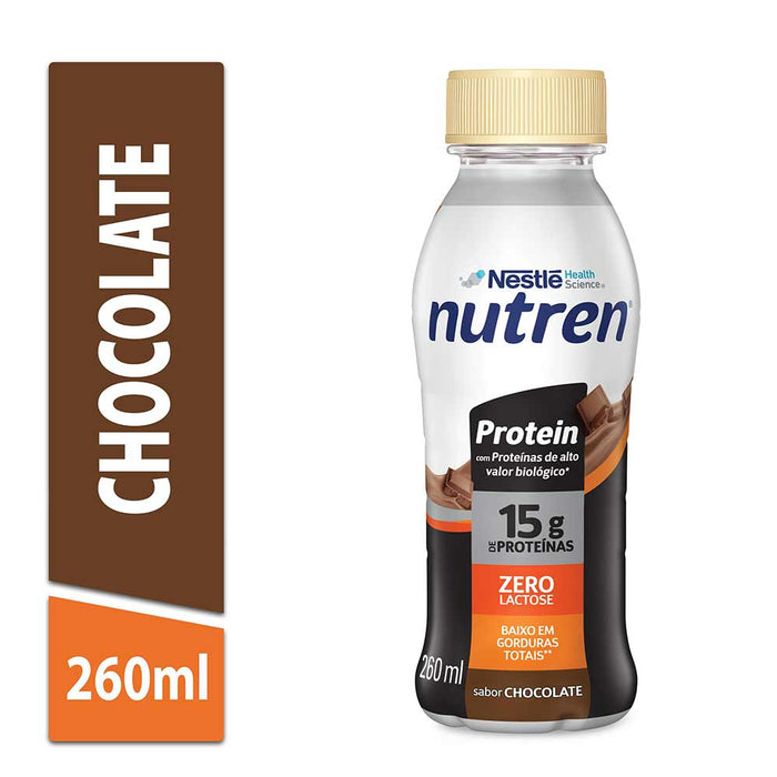 Nutren Protein Chocolate 260ml - Nestlé