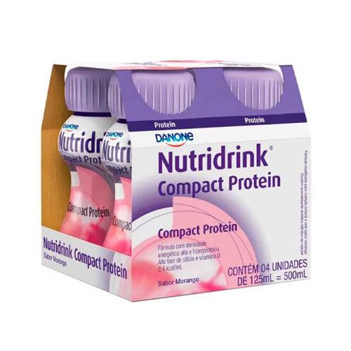 Nutridrink Compact Protein Morango 125ml - Danone