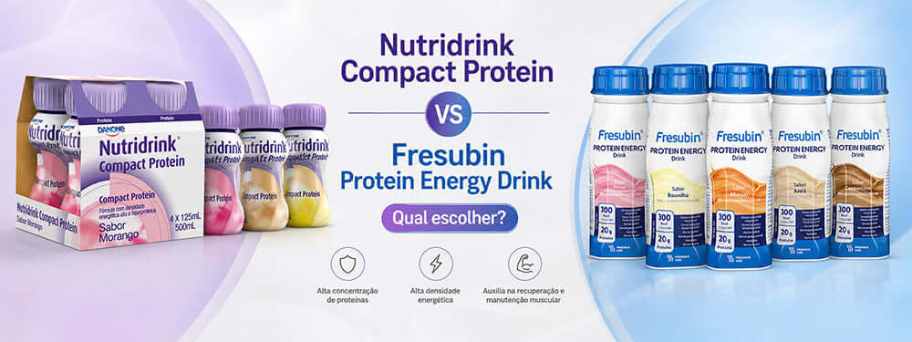 Nutridrink Compact Protein vs Fresubin Protein Energy Drink