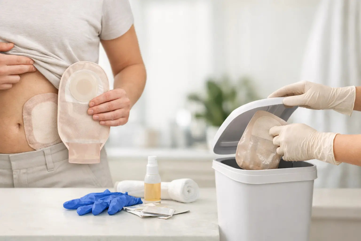 Quando trocar bolsa de ostomia com segurança