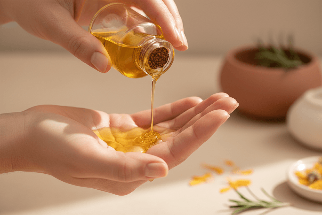 Óleos Vegetais para a Pele: 4 Benefícios Comprovados (e Como Escolher o Ideal para Você)