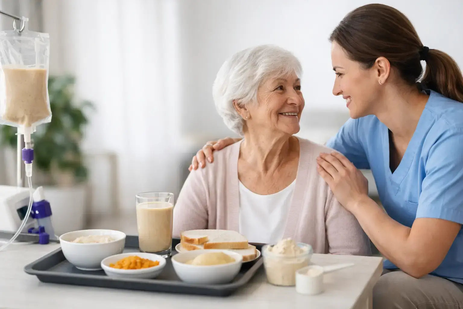Guia completo de dieta enteral para cuidadores