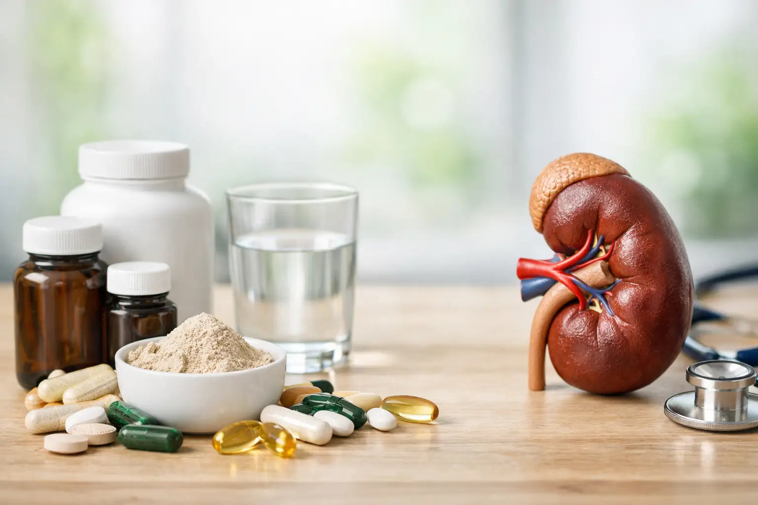 Melhores suplementos para pacientes renais