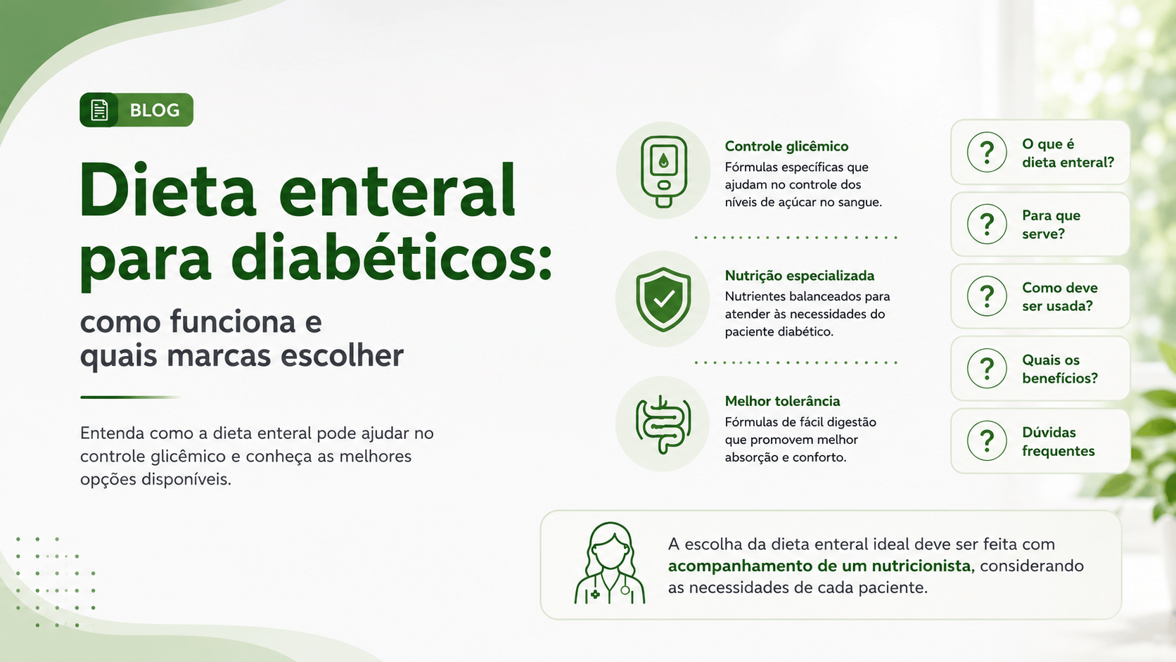 Dieta enteral para diabéticos