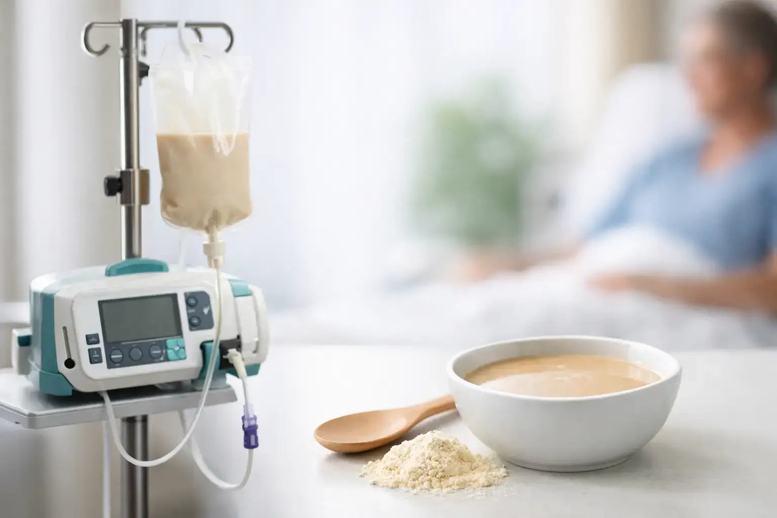 Bomba de infusão para dieta enteral vale a pena?