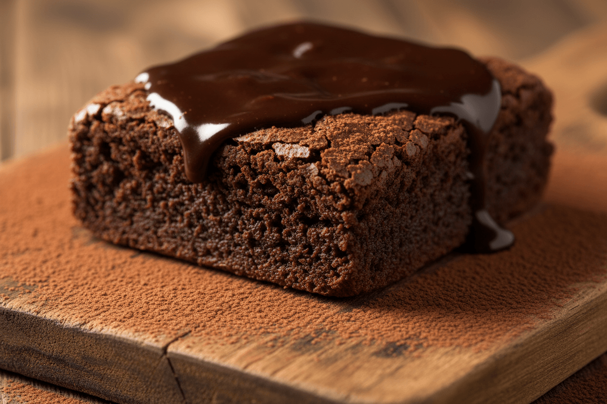 brownie de chocolate com fresubin 5kcal shot