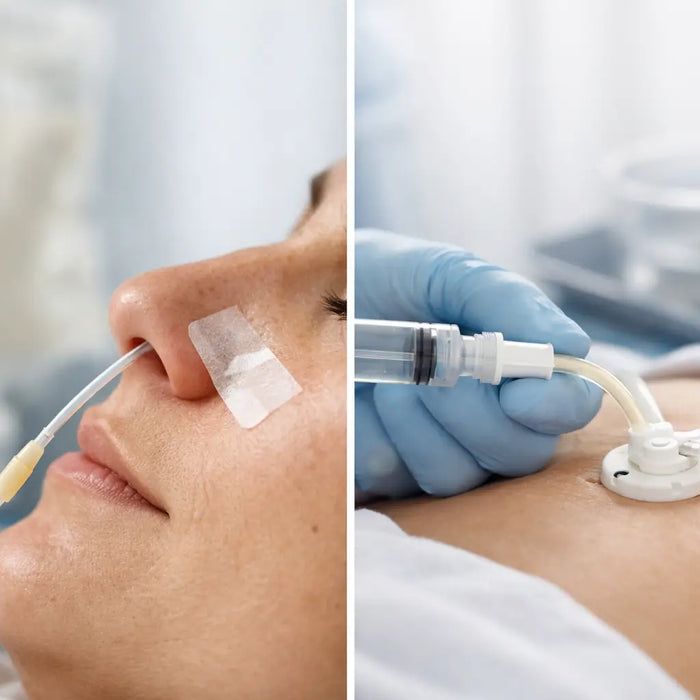 Sonda nasogástrica versus gastrostomia na nutrição