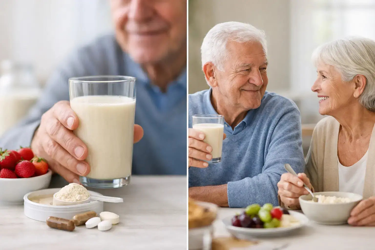 Suplemento oral para idosos desnutridos