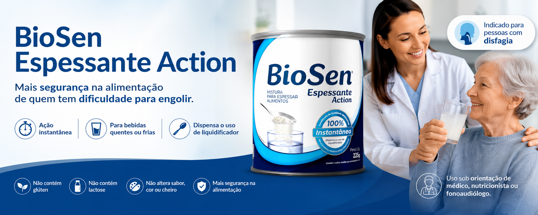 BioSen Espessante Action: o guia completo sobre o espessante alimentar para disfagia