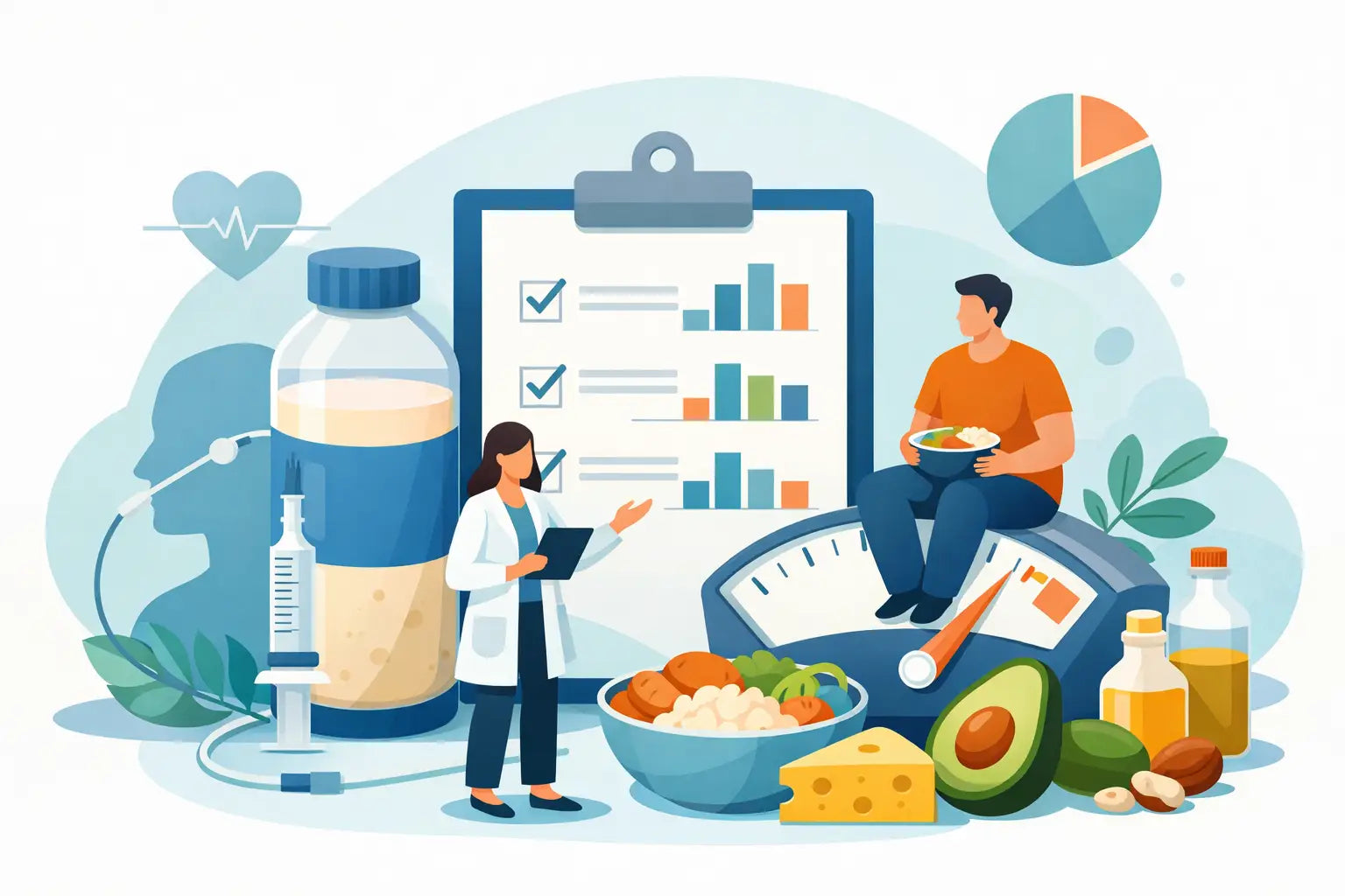 Como escolher dieta enteral hipercalórica