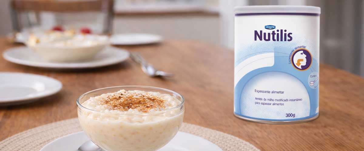 Arroz Doce com Espessante Alimentar Nutilis