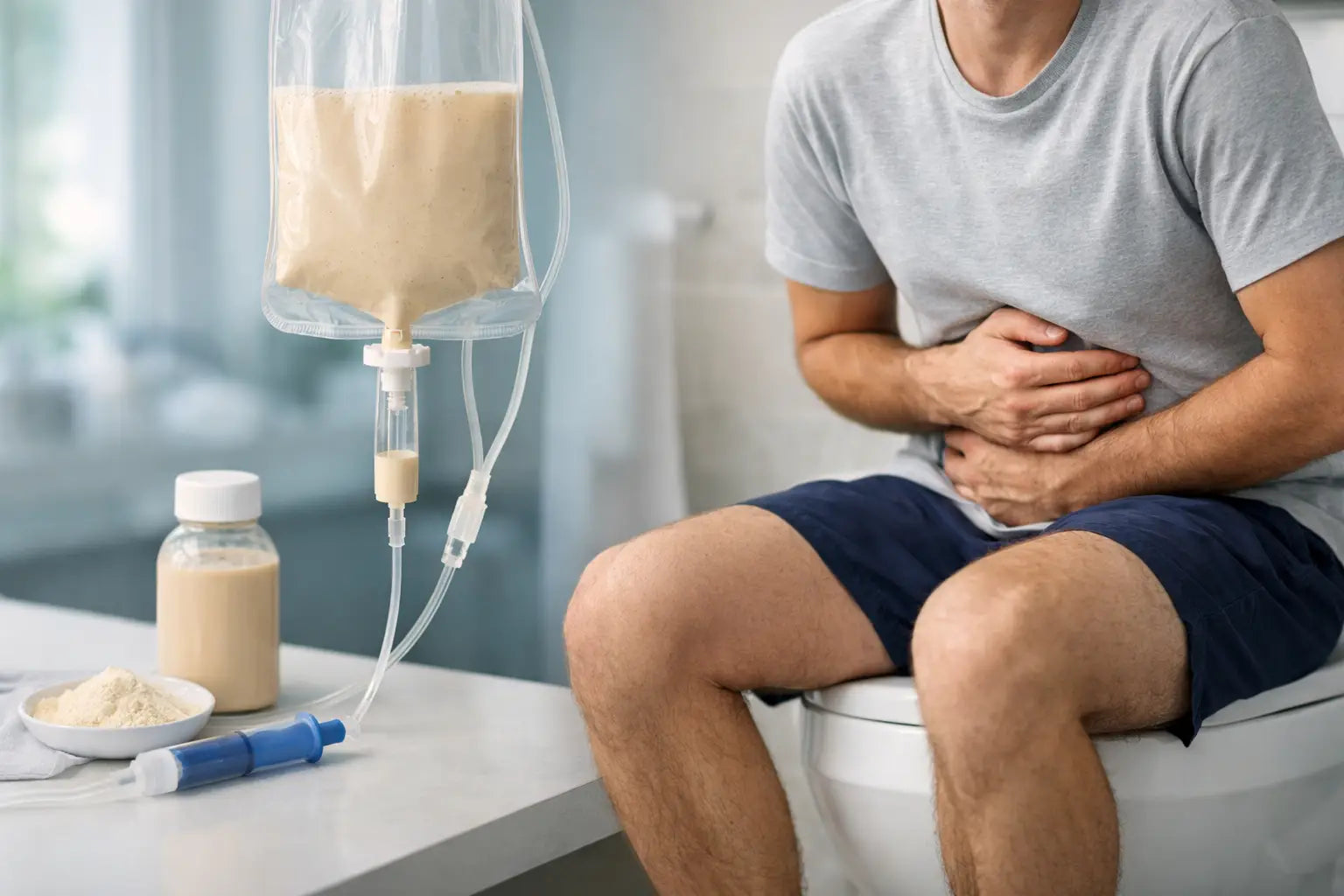 Dieta enteral pode causar diarreia? Entenda