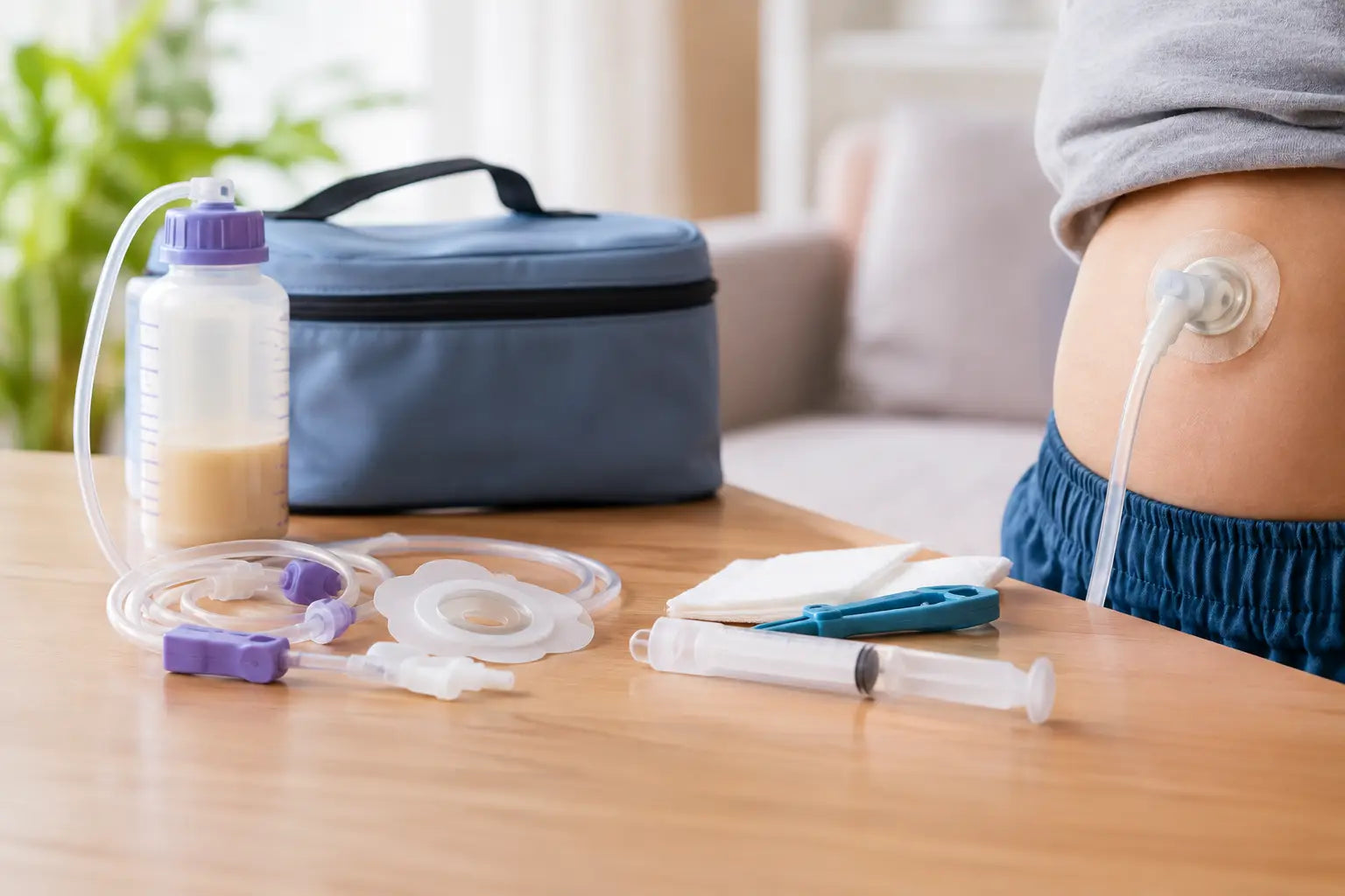 Melhores acessórios para gastrostomia domiciliar