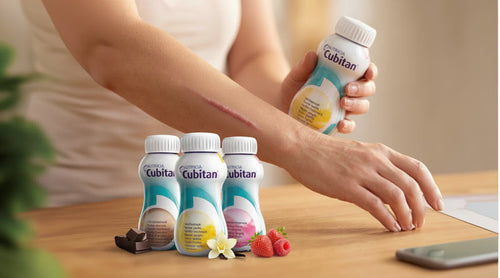 cubitan o combustível para cicatrização.