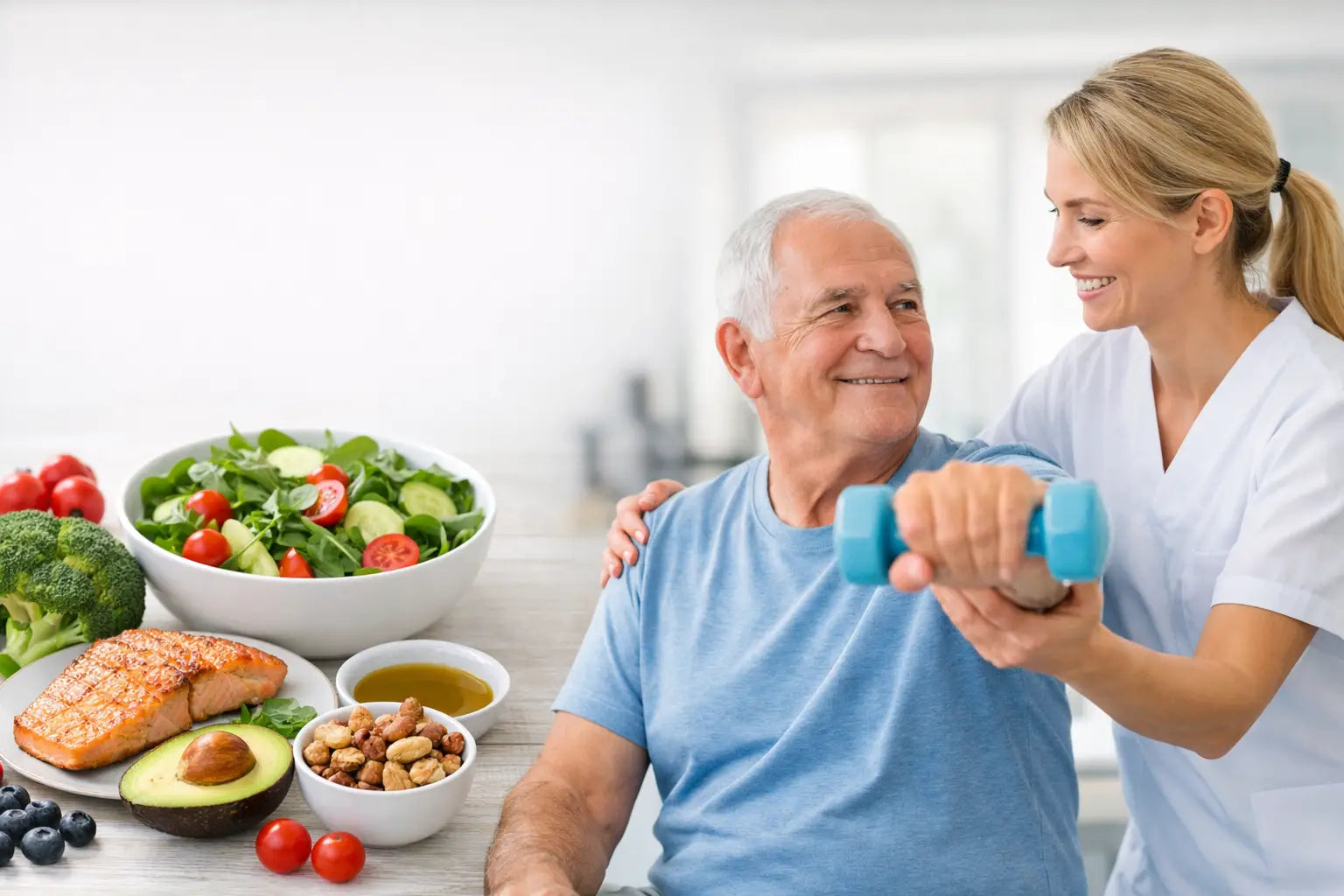 Nutrição após AVC para apoiar a recuperação