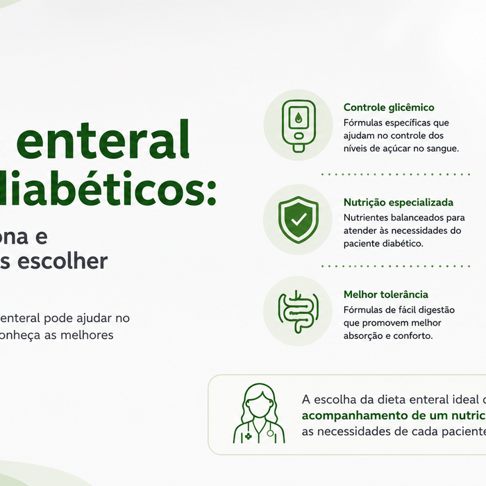 Dieta enteral para diabéticos: como funciona e quais marcas escolher