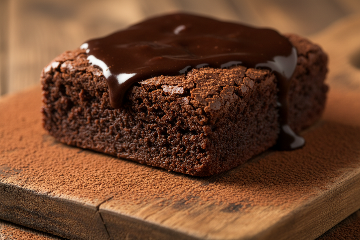 brownie de chocolate com fresubin 5kcal shot