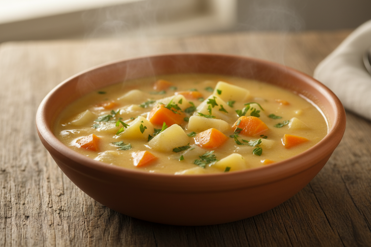 Sopa Proteica de Legumes com Nutridrink Protein