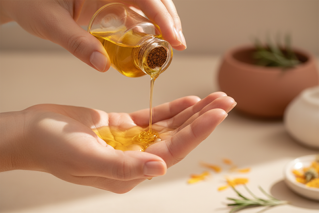 Óleos Vegetais para a Pele: 4 Benefícios Comprovados (e Como Escolher o Ideal para Você)