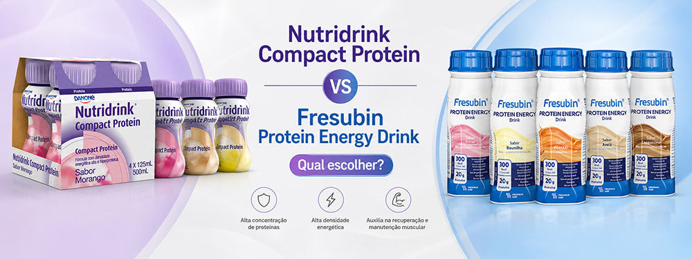Nutridrink Compact Protein vs Fresubin Protein Energy Drink