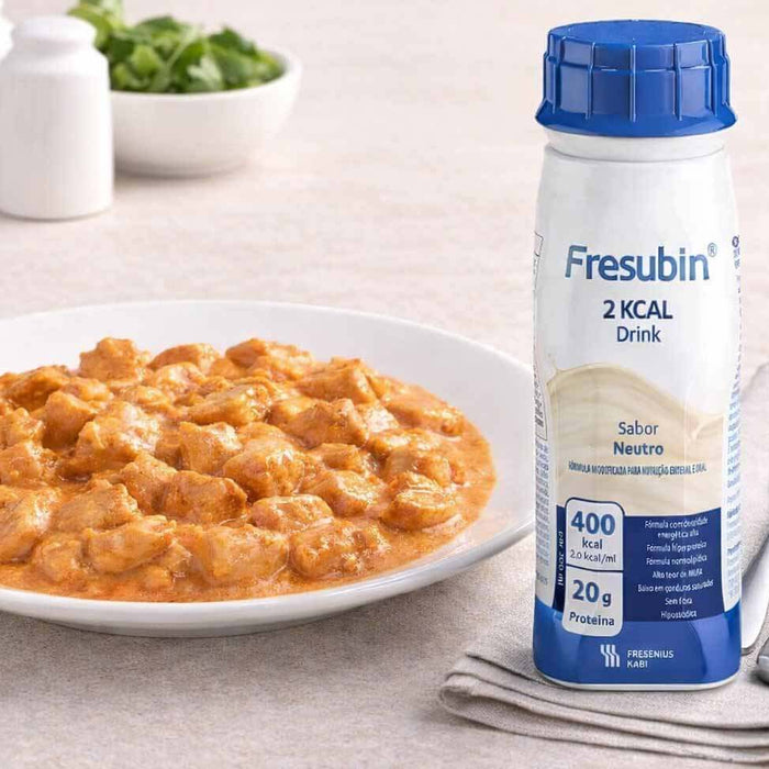 Strogonoff de Frango com Fresubin 2 kcal DRINK Neutro