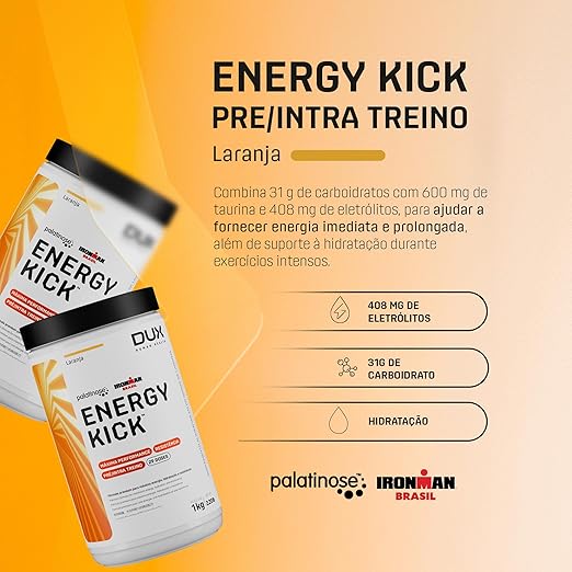 Energy Kick Laranja 1kg - DUX Nutrition