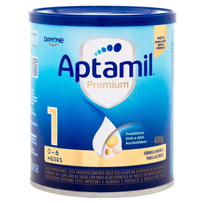 Aptamil Premium 1 400g Fórmula Infantil - 0-6 meses - Danone
