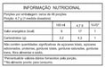 tabela nutricional Biosen Espessante 400gr - Organutri