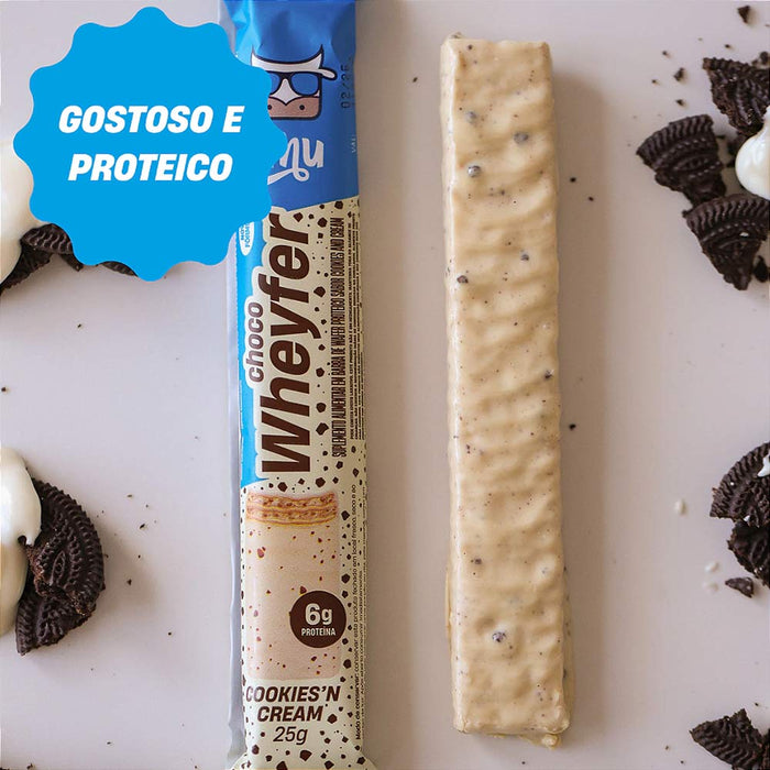 barrinha de proteina chocowheyfer cookies mais mu