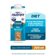 beneficios Complemento Alimentar Nutren Control Café com Leite 200ml