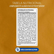tabela nutricional Complemento Alimentar Nutren Senior Baunilha 200ml