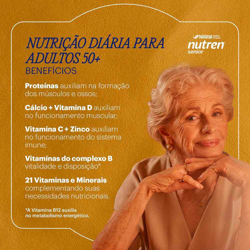 diferenciais Complemento Alimentar Nutren Senior Mix de Frutas Zero Lactose 200ml