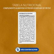 tabela nutricional Complemento Alimentar Nutren Senior Mix de Frutas Zero Lactose 200ml