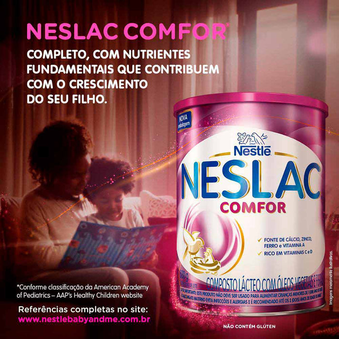 Neslac Comfor - 3 a 5 Anos 800g Composto Lácteo - Nestlé