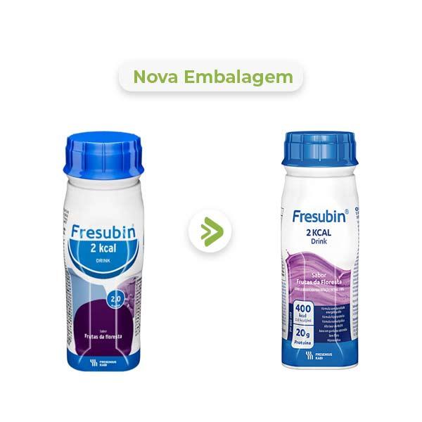 Fresubin 2 Kcal Drink Frutas Floresta 200ml - Fresenius Kabi