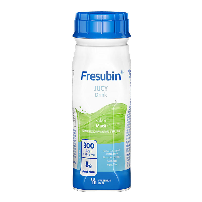 suplemento alimentar fresubin jucy drink no sabor maçã da fresenius kabi