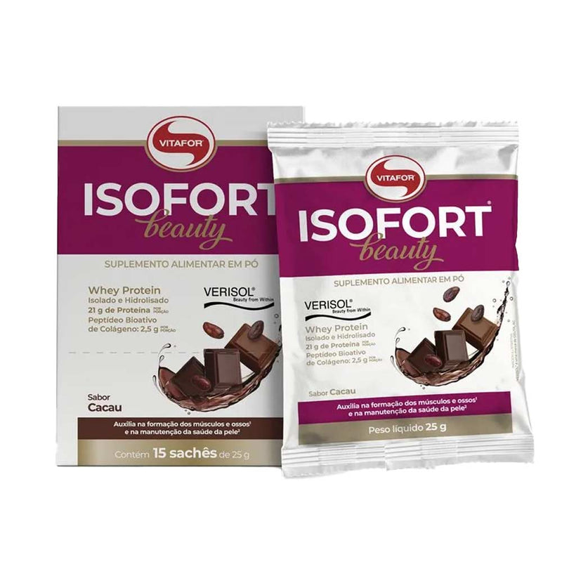 Isofort Beauty Cacau 25g Sachê - Vitafor