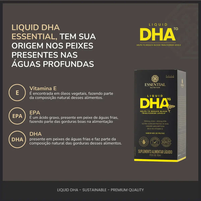 Liquid DHA TG 150ml - Essential Nutrition