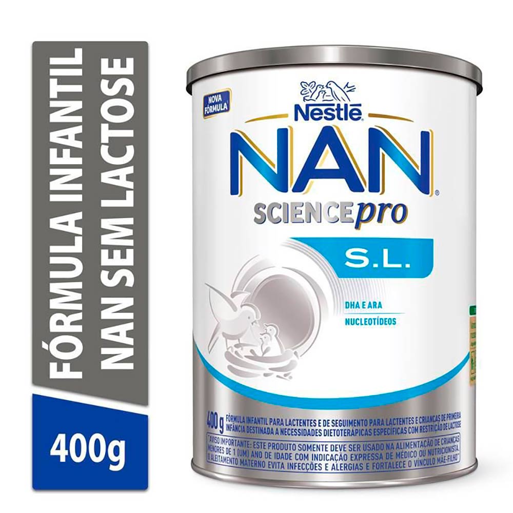 NAN Science Pro S.L 400g Fórmula Infantil - Nestlé — Enutri