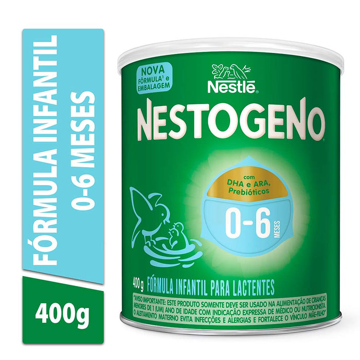Nestogeno 1 - 0 a 6 Meses 400g Fórmula Infantil - Nestlé