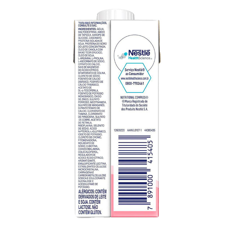 novasource proline morango 200ml nestlé