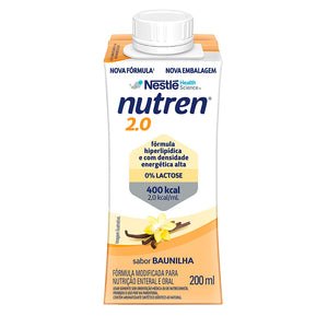 Nutren 2.0 Baunilha 200ml - Nestlé