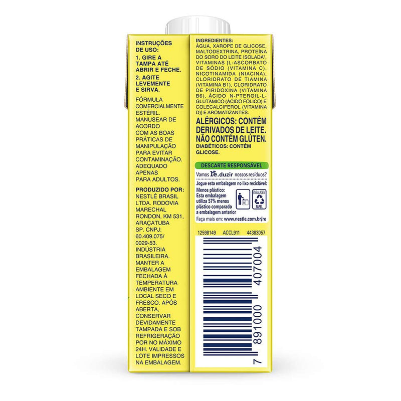 Nutren Fresh Sabor Cha de Limao 200ml - Nestlé